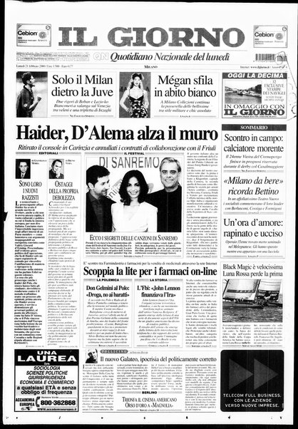 Il giorno del lunedì